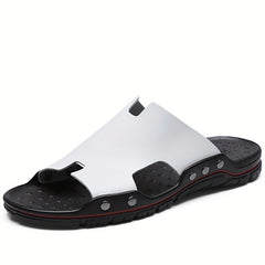 Men's Wear Resistant Non Slip Slides Indoor Outdoor Bathroom Beach