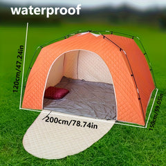 2-Person Warm and Breathable Tent for Indoor/Outdoor Use