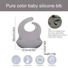 3D Silicone Bib For Babies Waterproof