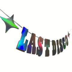 Disco Bride's Gift Party Holographic Laser Banner