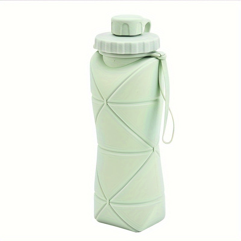 Silicone Collapsible Water Bottle Leak Proof Reusable BPA-Free