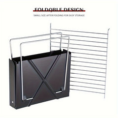 1pc Folding Charcoal Grill for Outdoor & Home Cooking