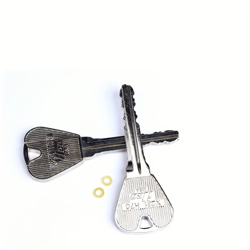 2pcs Magic Toys Keys Bottle & Ring Penetration Tricks