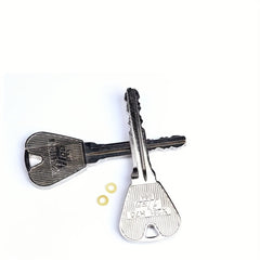 2pcs Magic Toys Keys Bottle & Ring Penetration Tricks
