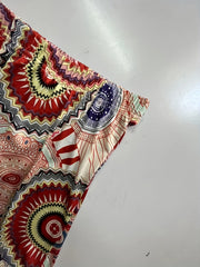 Geometric Print Tube Top Summer Sleeveless Casual Top