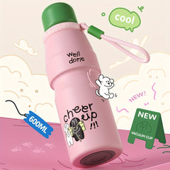 20oz Double Wall Vacuum Insulated Water Bottle Stainless Steel Sports Cup