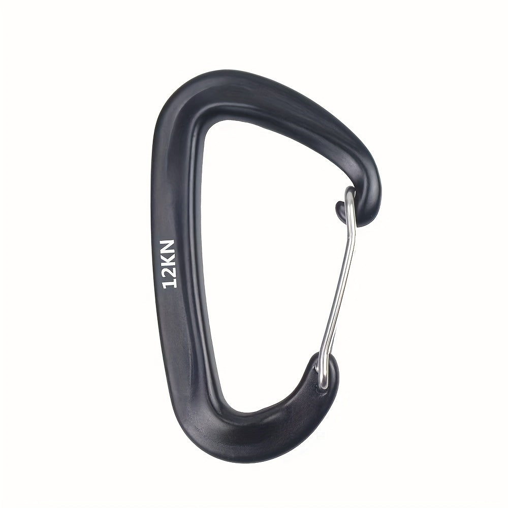 6pcs 12KN Heavy Duty Carabiner Clips Aluminum for Camping Hammock Keychain