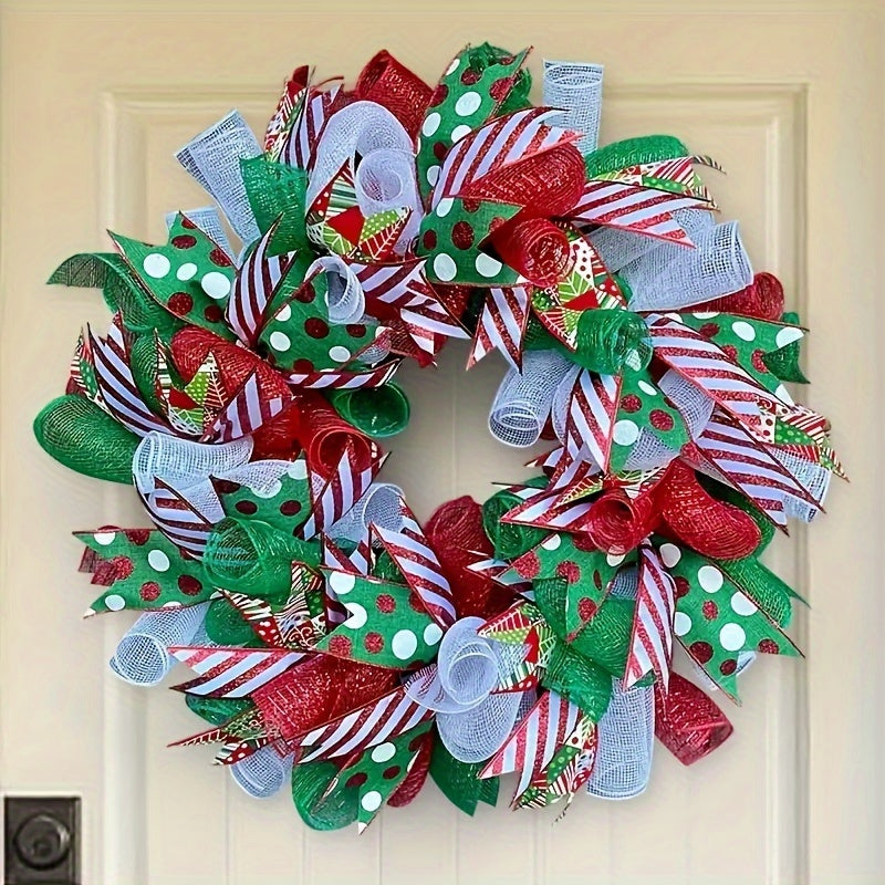 Christmas Garland For Front Door And Outdoor Window Decor