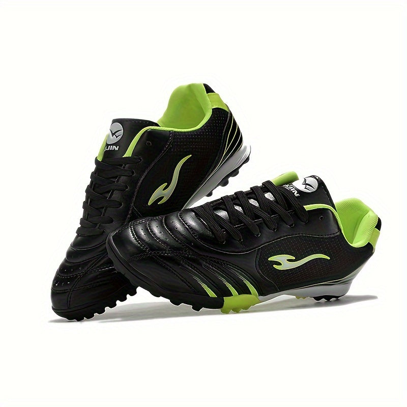 Men's Turf Football Boots Anti skid Breathable Lace Up Soccer Cleats