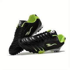 Men's Turf Football Boots Anti skid Breathable Lace Up Soccer Cleats