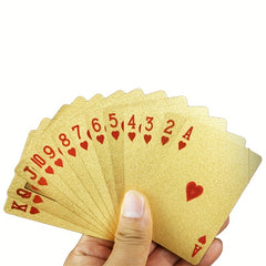 Silver Foil Poker Cards for Party, Table Game