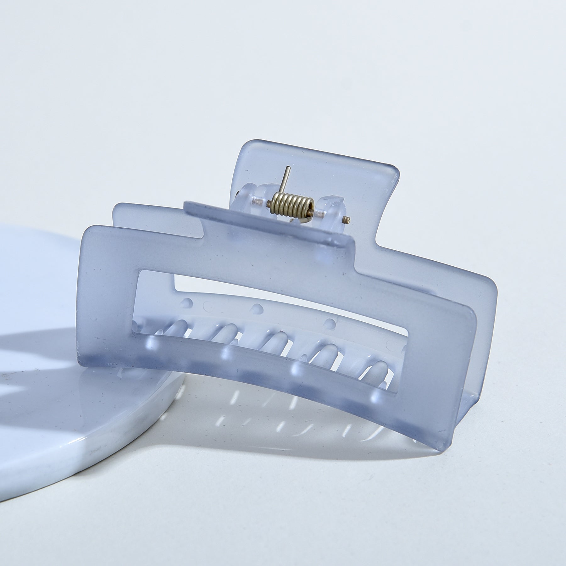 Translucent Square Large Hair Claw Clips - Non-slip Rectangular Hair Accessories