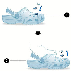 10 PCS Eye Shoes Charms For Crocs Shoe Decorations PVC Cartoon