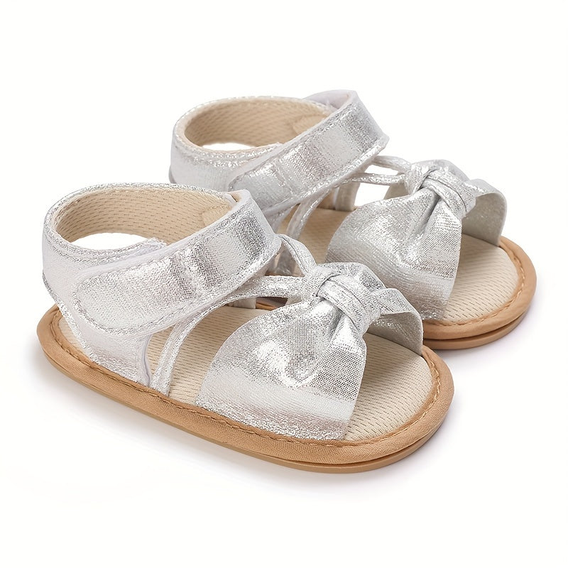 Cute Bowknot Open Toe Baby Sandals Party Beach Lightweight Shoes