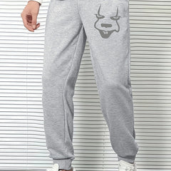 Men's Scary Face Sports Pants Drawstring Joggers