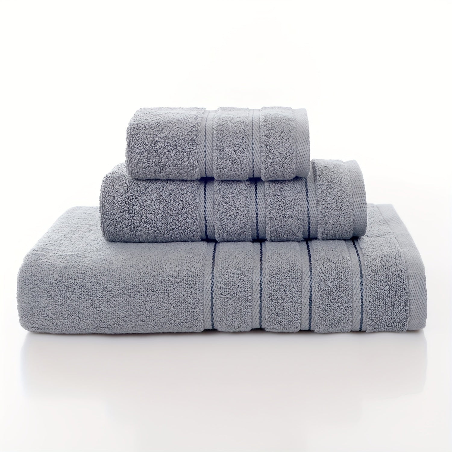 6pc Pure Cotton Towel Set for Bathroom