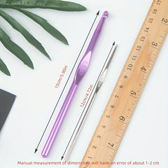 12pcs 22pcs Metal Crochet Needles Convenient Sweater Woven Crochet Tools Set