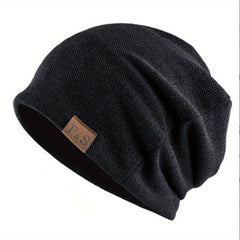 Spring Warm Beanies Knitted Solid Casual Soft Knitting