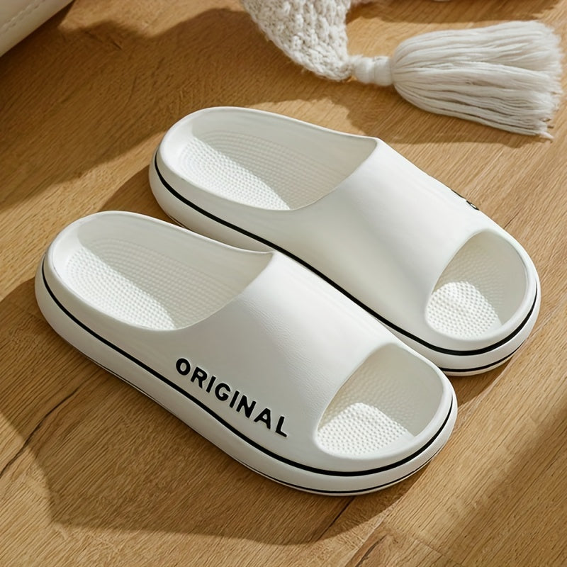 Men's Casual Lightweight Slides Non Slip Slippers