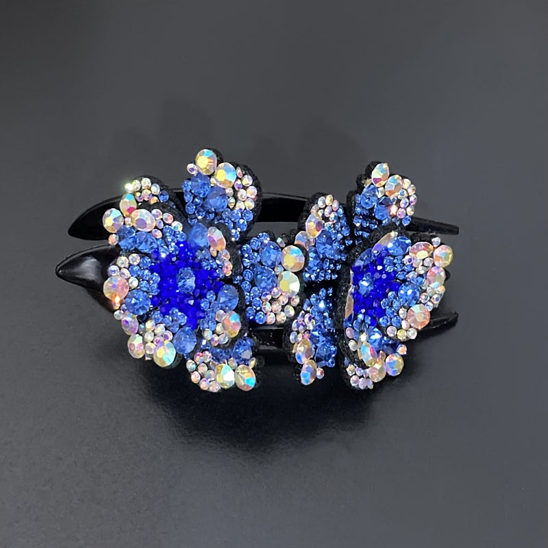 Acrylic Flower Hair Clip Large Vintage Headwear