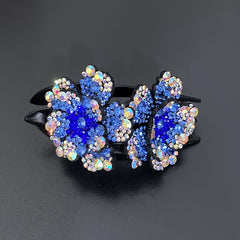 Acrylic Flower Hair Clip Large Vintage Headwear