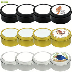 GREENO Sublimation Candle Holder Metal Blanks For Heat Press