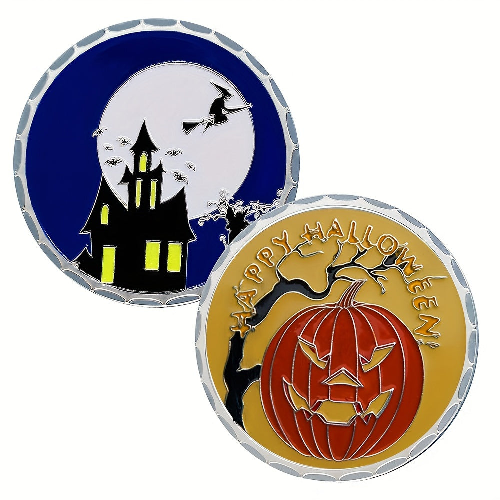 Halloween Challenge Coin - Spooky Night Commemorative Collectible