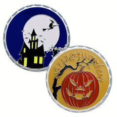 Halloween Challenge Coin - Spooky Night Commemorative Collectible