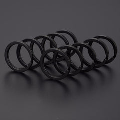 10pcs Iron Key Rings Round Key Rings For Keychains DIY Keyrings Key Organizer