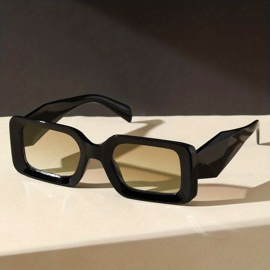 Y2K Square Glasses Hip-hop Block Glasses UV400