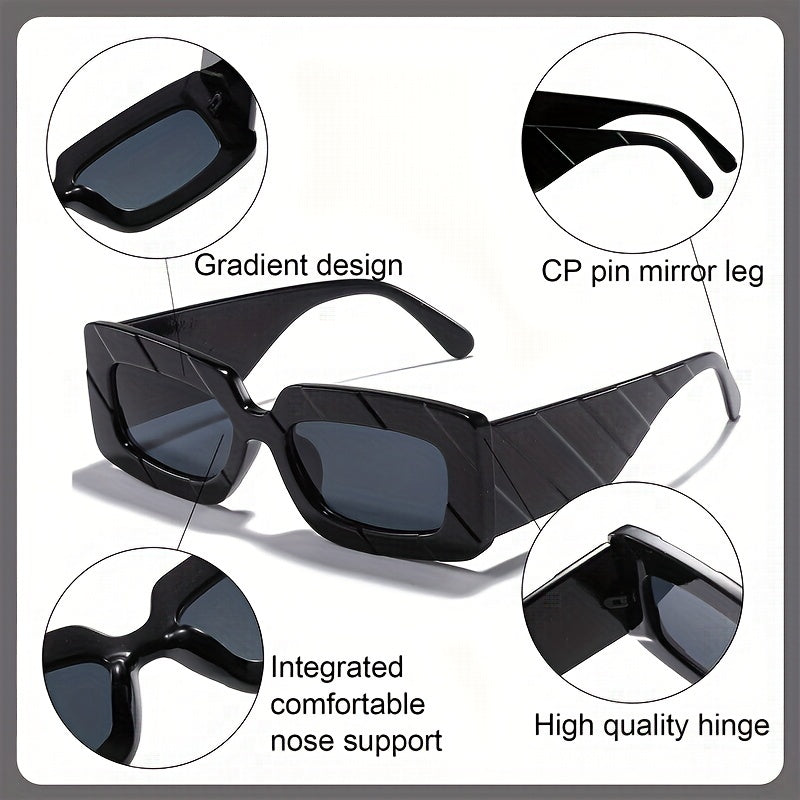 Men's Hip Hop Sunglasses with Sun Protection