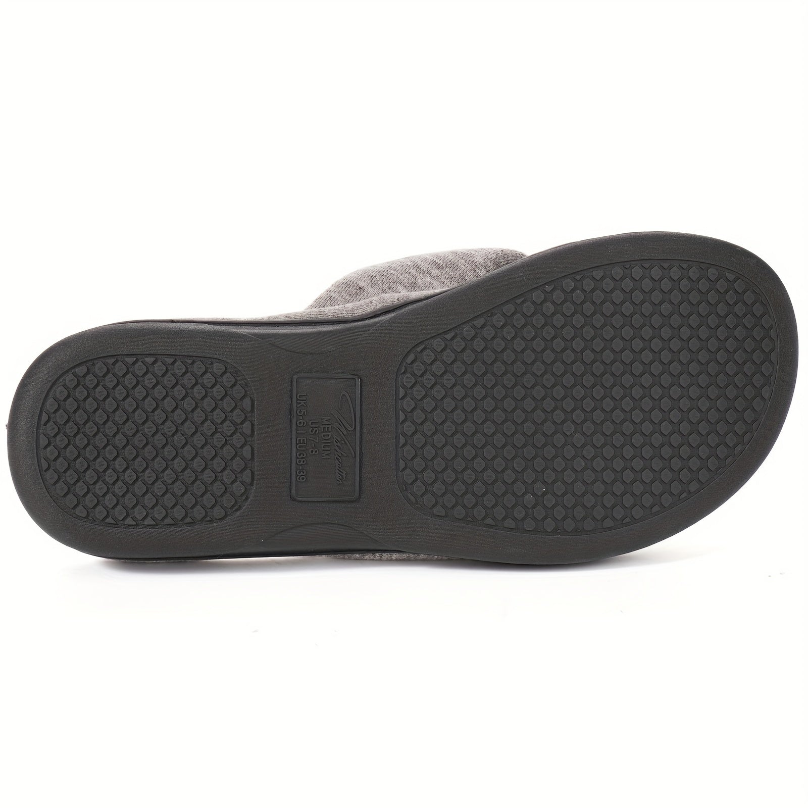 Women's Plush Lined Flip Flops Soft Memory Foam Slides