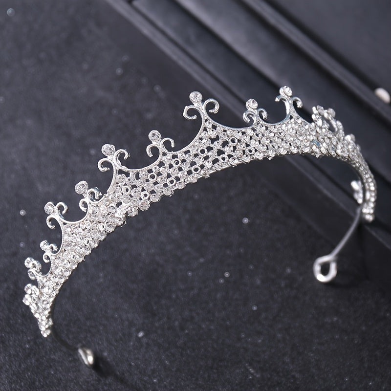Crystal Tiara Crown Headband for Women Birthday Wedding Prom