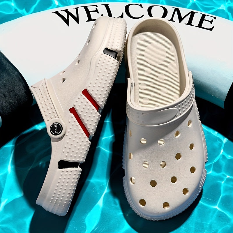 Unisex Lightweight Hollow Out Clogs Garden Shoes Sandals