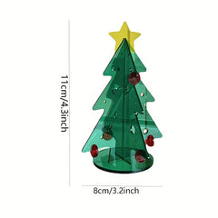 Mini Christmas Tree Resin Decorative Gift Landscape Supplies