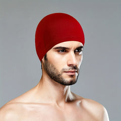 Unisex Swim Caps Waterproof Bathing Cap