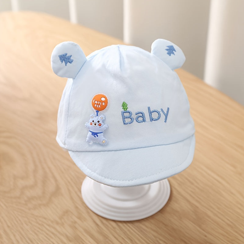 Sunshade Bear Baseball Cap for Boys and Girls
