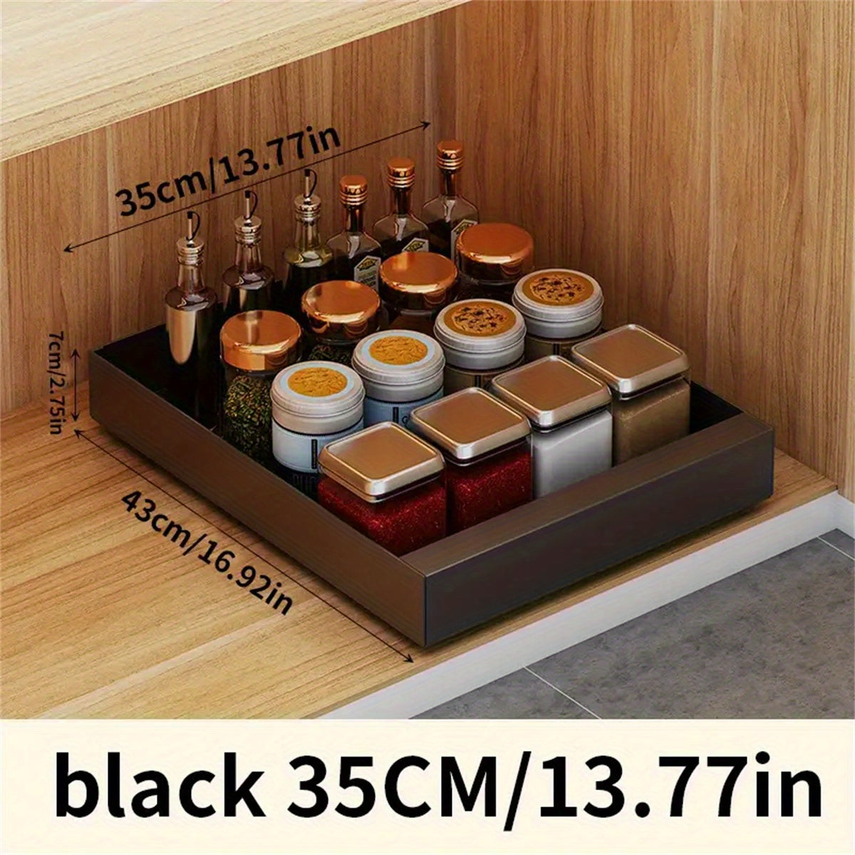 Pull Out Storage Shelf Under Cabinet Heavy Duty Slide Out Pantry Shelves