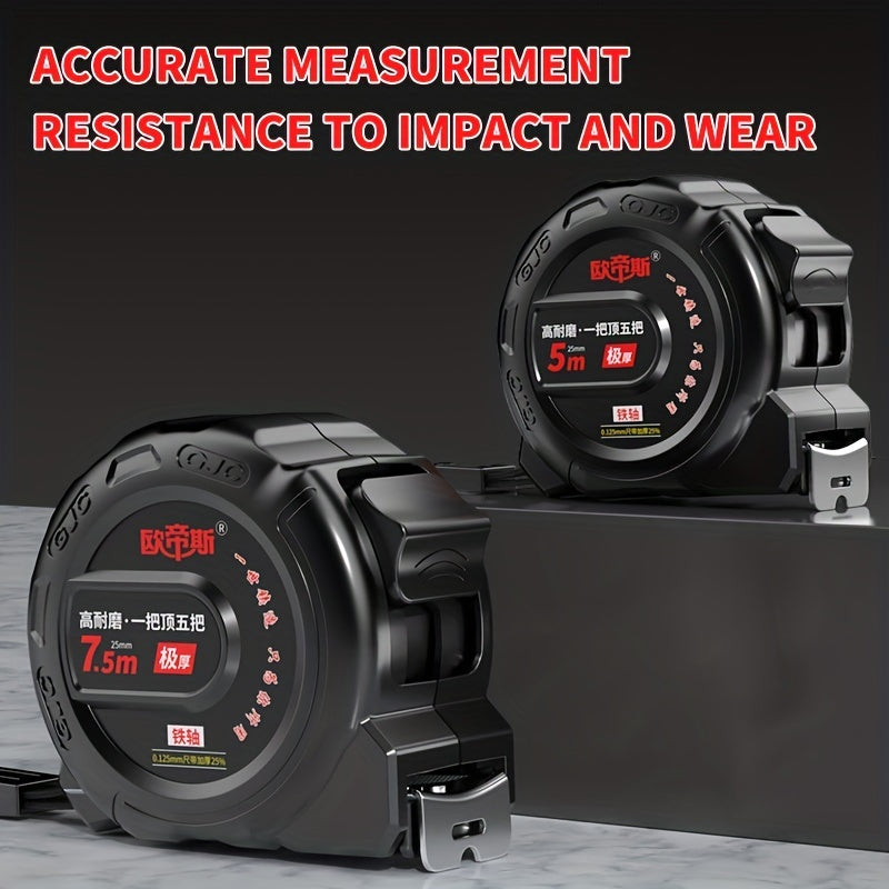 High Precision 10.1m Tape Measure Matte ABS Shell Metal Shaft