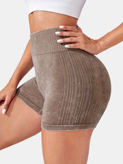 High Waist Butt Lifting Yoga Tight Athletic Shorts