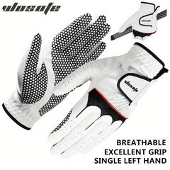 Shockproof Left Hand Golf Glove Breathable Mesh Non Slip Silicone