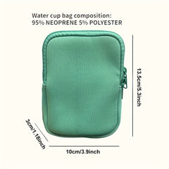 Portable Water Cup Storage Bag Coin & ID Card Holder