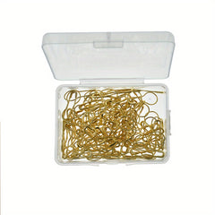 100pcs Metal Safety Pins Gourd Pin Clothing Tag DIY Accessories