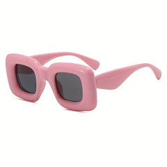 Y2K Inflated Square Sunglasses UV400
