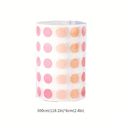 Light Salt Series Morandi Polka Dots Paper Tape Fresh Stickers