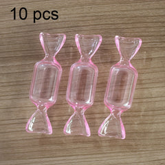 10pcs Mini Transparent Dustproof Plastic Storage Box for Jewelry