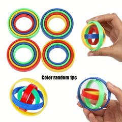 Rainbow Fidget Spinner Toy Inertia Gyroscope Puzzle