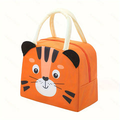 3D Cartoon Lunch Box Bag Thermal Insulated Aluminum Foil Bag for School Office