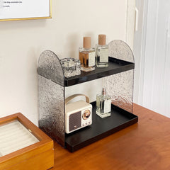 Glacier Pattern Storage Rack Double layer Aromatherapy Perfume Cosmetics Display