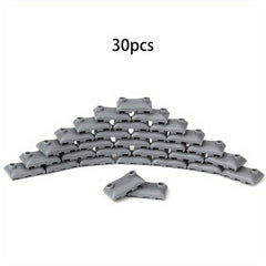 30-pc Military Building Blocks Sandbag Bunker Set
